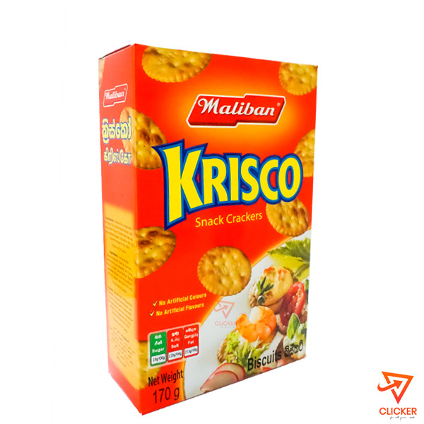 Clicker product 170g MALIBAN krisco snack crackers 1267