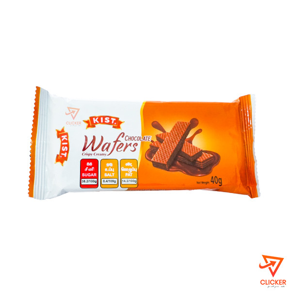 Clicker product 40g KIST  chocolate wafers crispy cream 1343