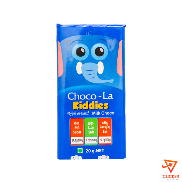 Clicker product 20g  CBL  Choco- la kiddies Milk choco 1362