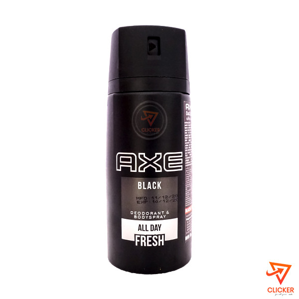 Clicker product 150ml AXE Black deodrant and body spray All day fresh 1428