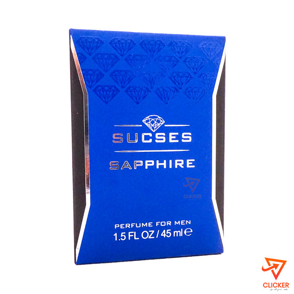 Clicker product 45ml Sucses Sapphire perfume for Men 1433