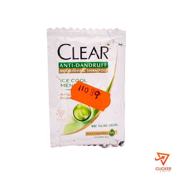 Clicker product 6ml clear Anti-DanDruff Nourishing shampoo ICE COOL MENTHOL 1437