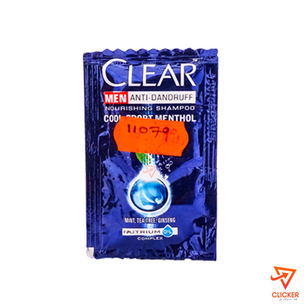 Clicker product 5ml clear men anti DanDruff Shampoo Cool Sport menthol 1439