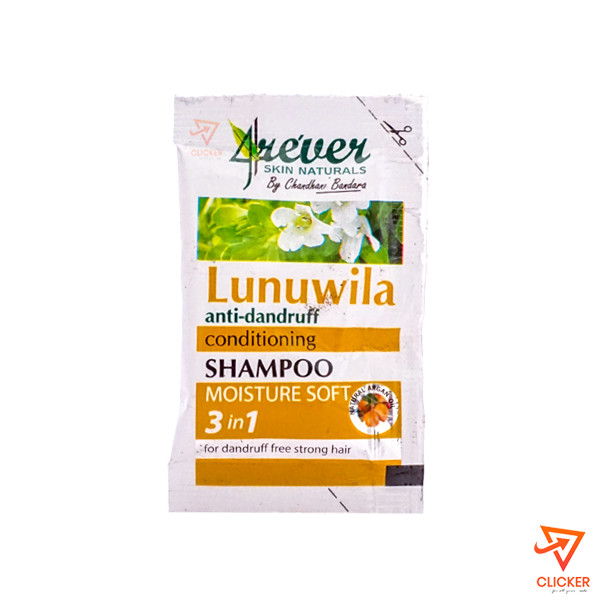 Clicker product 7g 4ever Lunawila anti-dandruff conditioning shampoo 1593