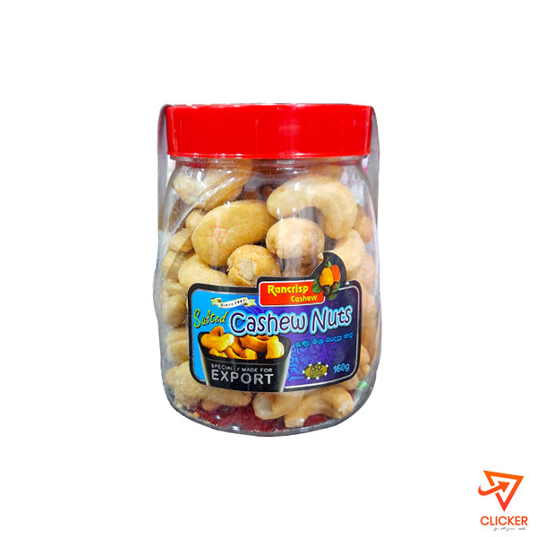 Clicker product 160g RANCRISP SALTED CASHEW NUTS 1620