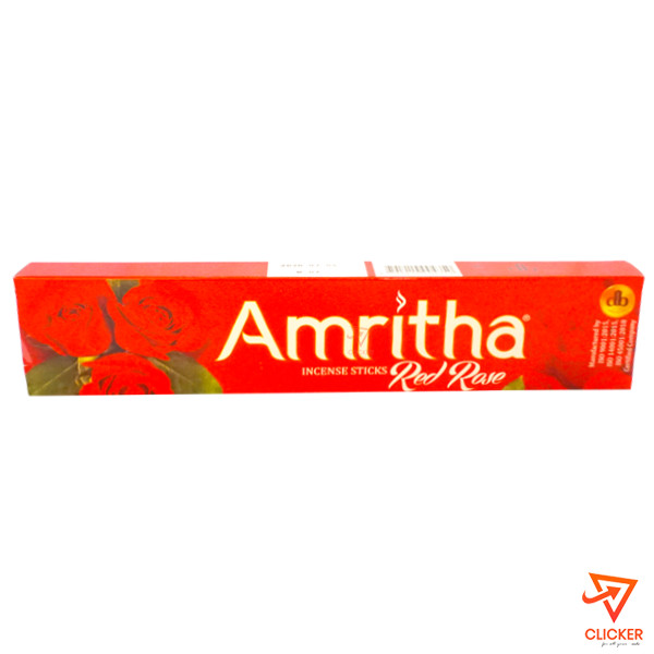 Clicker product 30g AMRITHA red rose incense sticks 1902