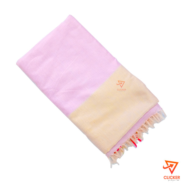 Clicker product Pink and Beige MODERN HANDLOOM SAREE 1942