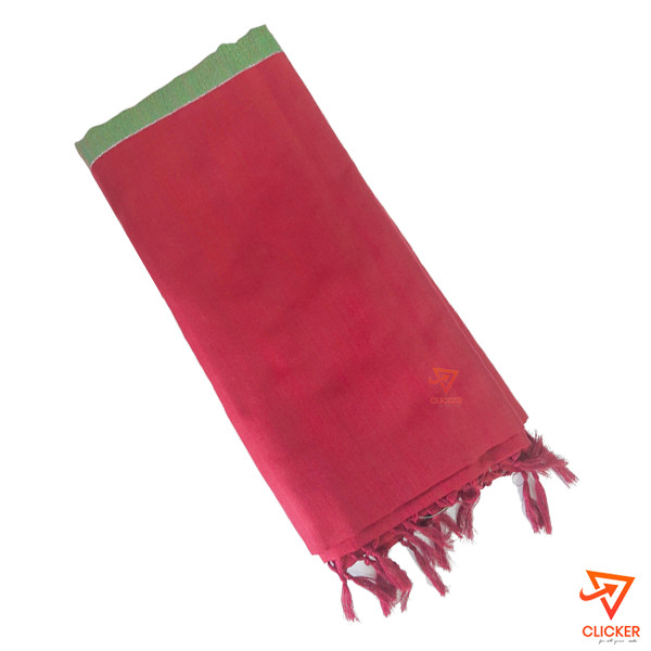Clicker product RED and GREEN HANDLOOM SAREE 2021