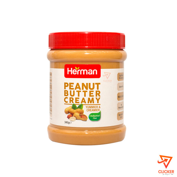 Clicker product 340g HERMAN Peanut Butter Creamy 2266