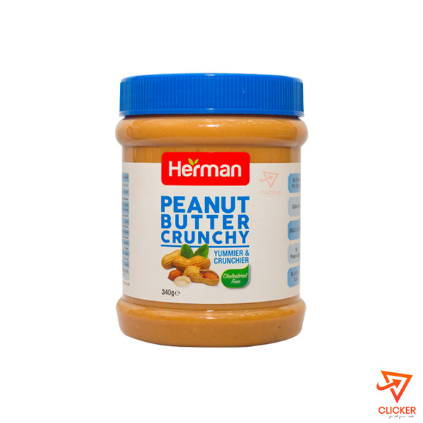 Clicker product 340g HERMAN Peanut Butter Crunchy 2268