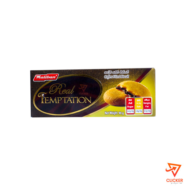 Clicker product 90G TEMPTATION COFFEE FILLED REAL TEMPTATION 2405