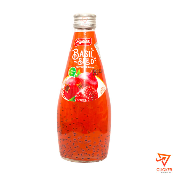 Clicker product 290ML SPRINKLE BASIL SEED FLAVOURED DRINK WITH POMEGRANATE JUICE 2436