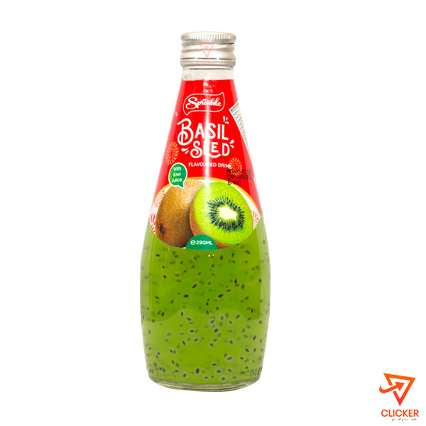 Clicker product 290ML SPRINKLE BASIL SEED FLAVOURED DRINK WITH KIWI  JUICE 2438