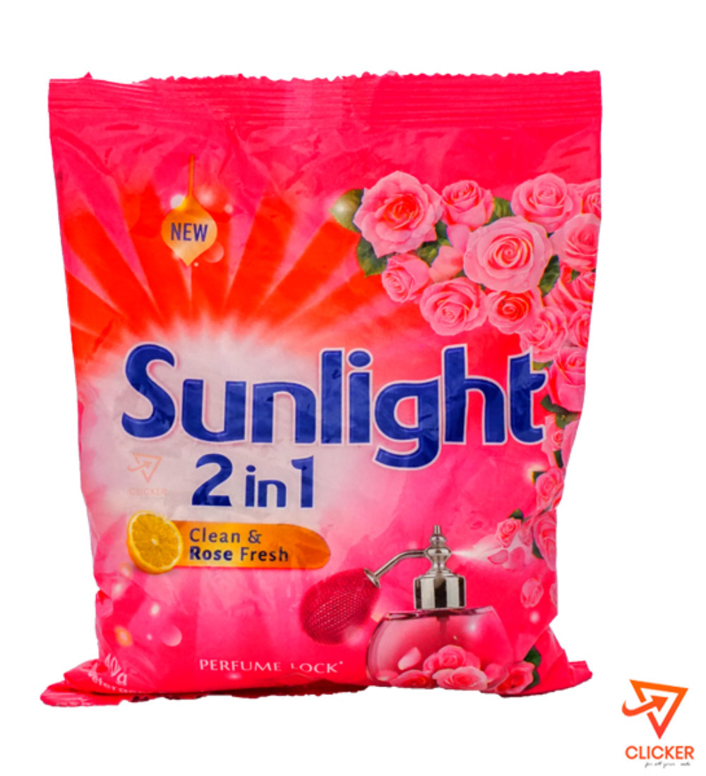 Clicker product 2kg SUNLIGHT 2 in 1 Clean and Rose Fresh Detergent Powder 2794