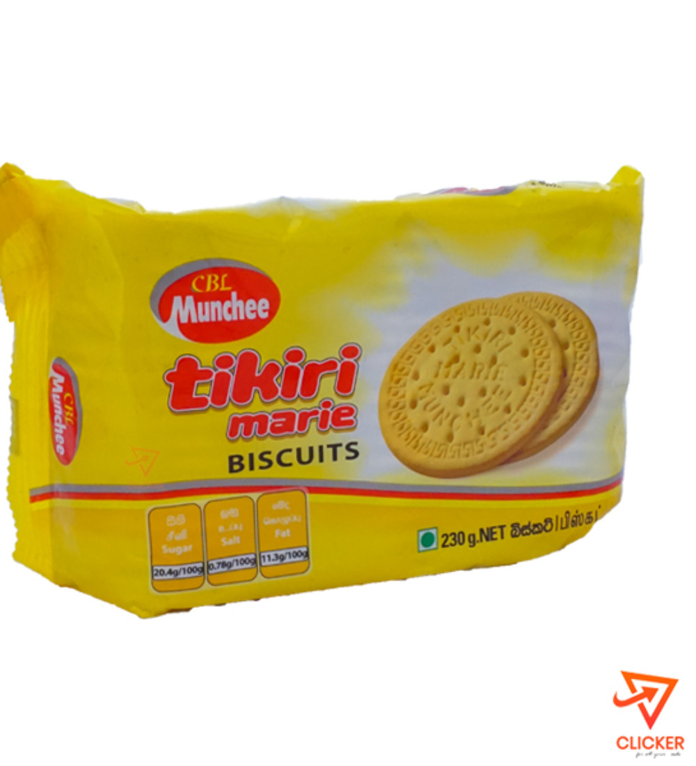 Clicker product 230g CBL MUNCHEE tikkiri marie biscuits 800