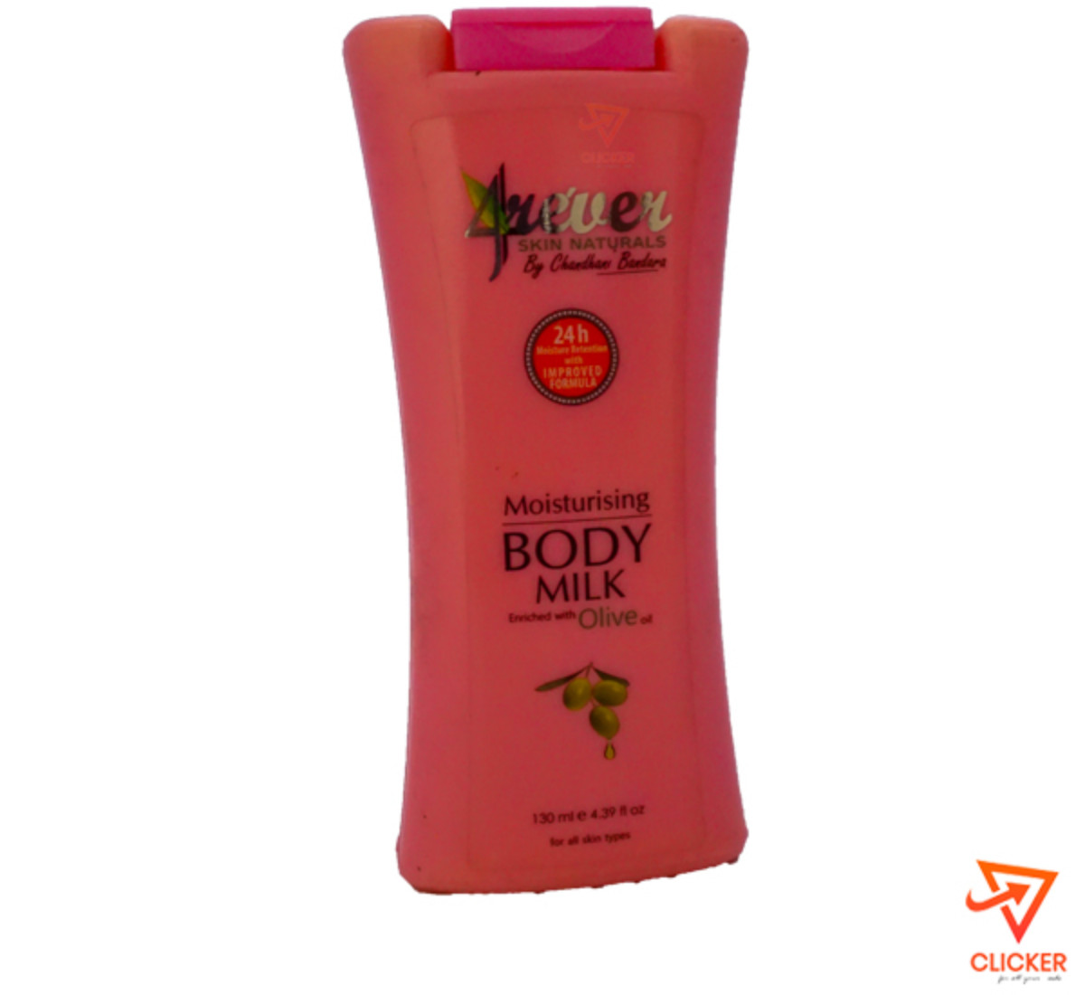 Clicker product 130ml 4REVER body milk enriched with olive oil 783
