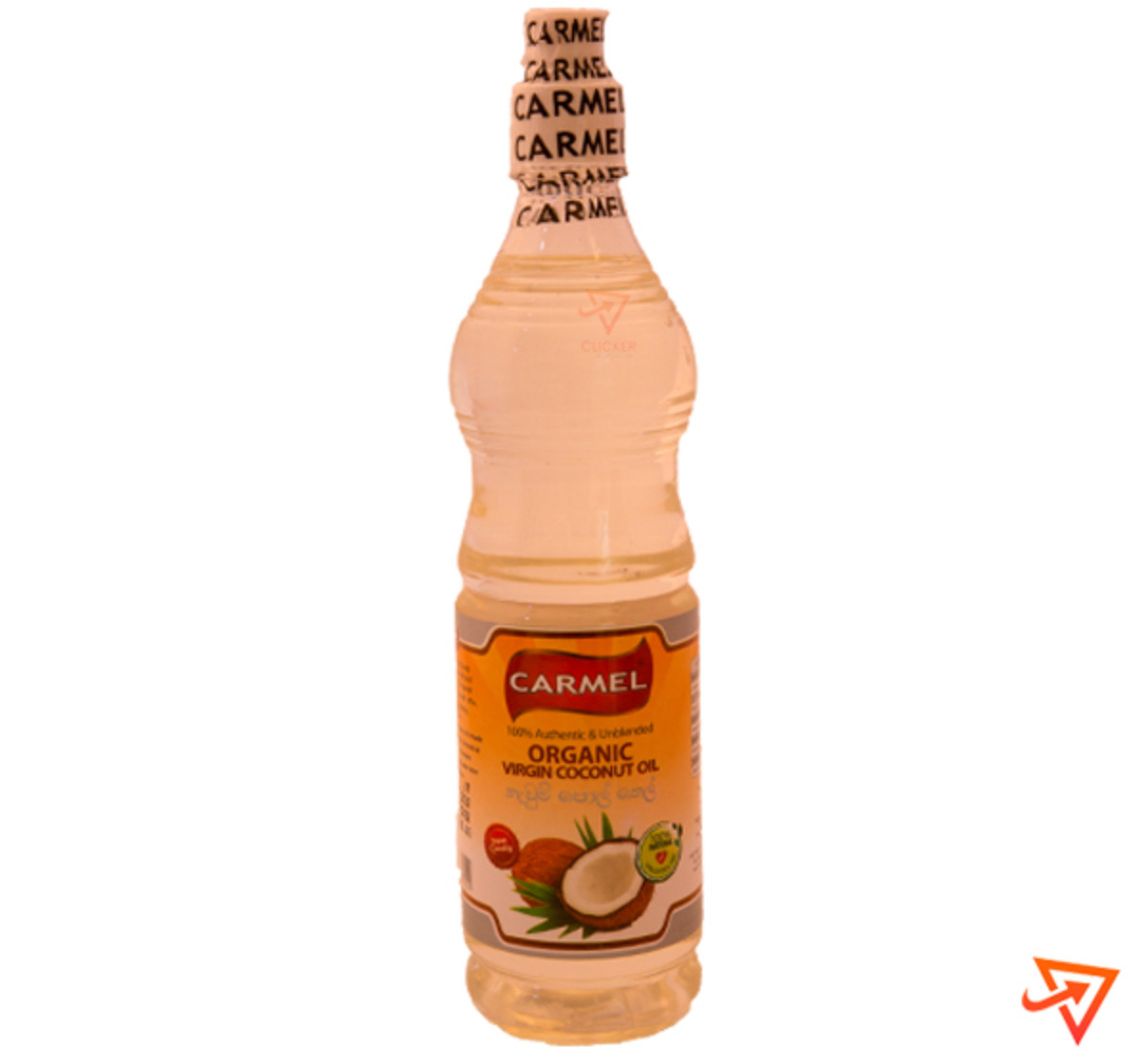 Clicker product 750ml CARMEL kernel virgin coconut oil 886