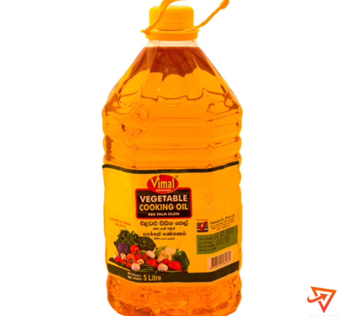Clicker product 5L VIMAL vegetable cooking oil 877