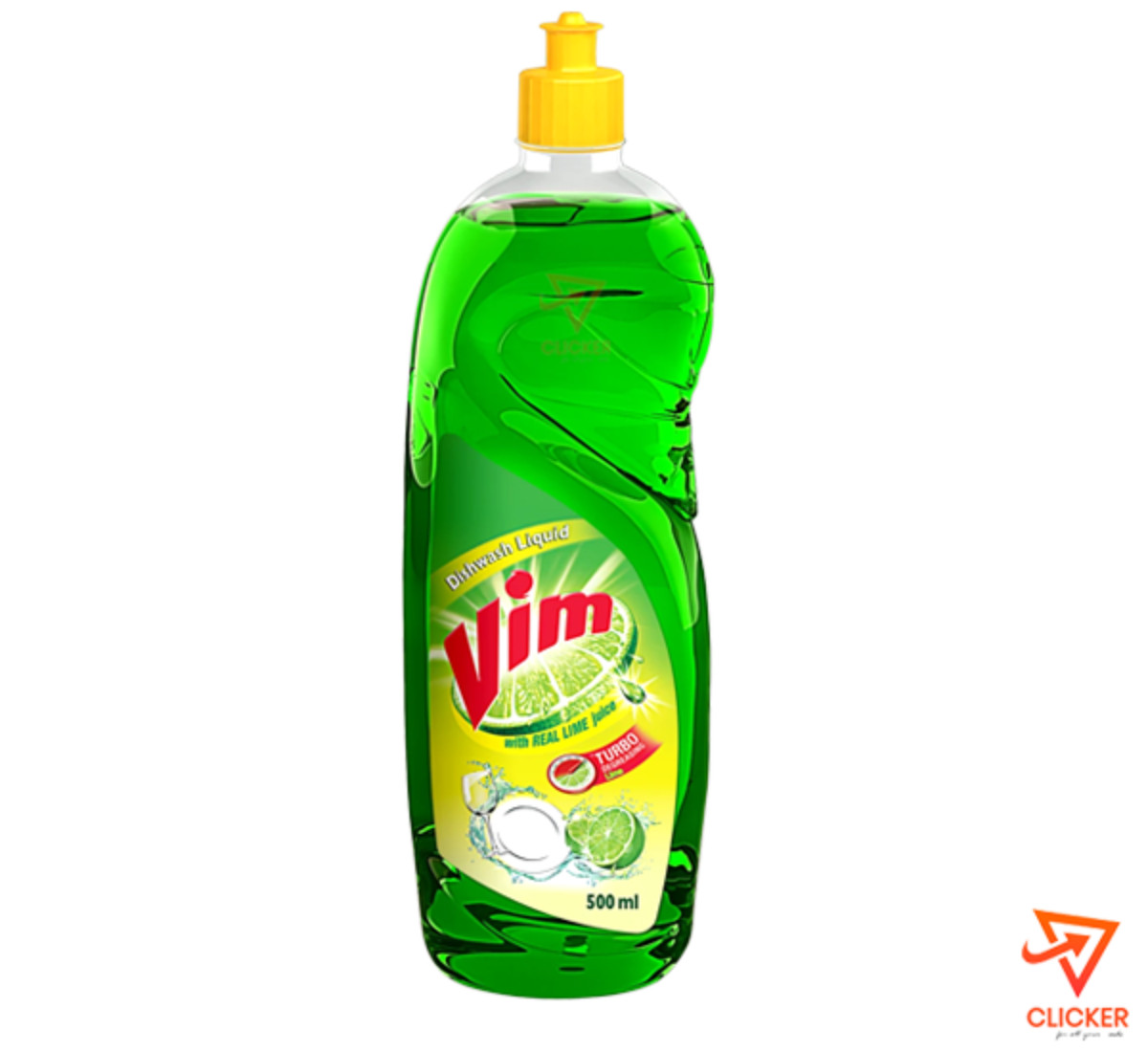 Clicker product 500ml vim liquid with real lime 1123
