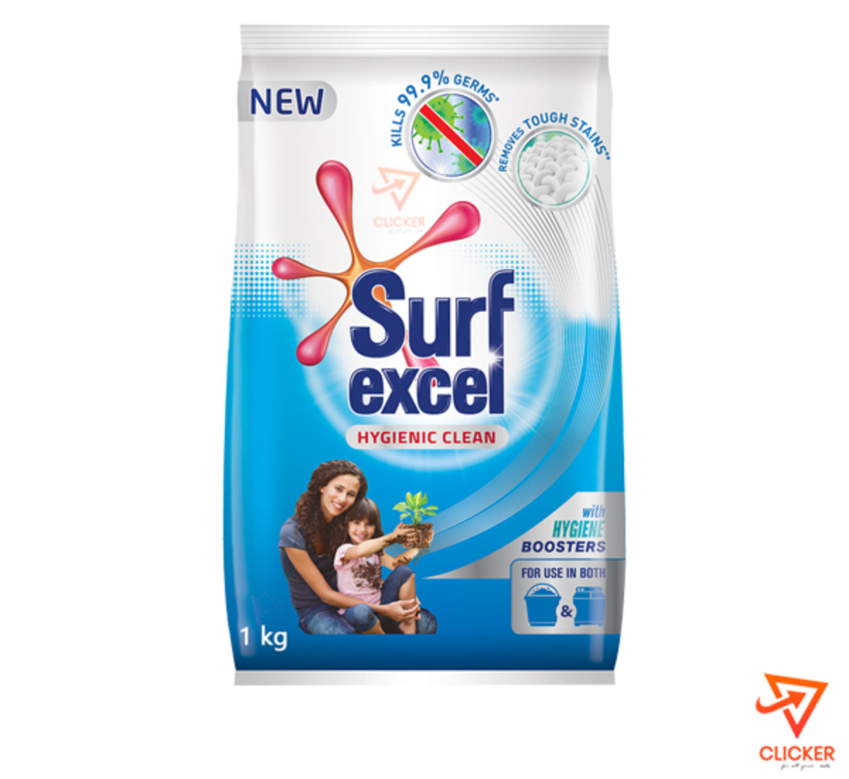 Clicker product surf excel with hygiene boosters 1169