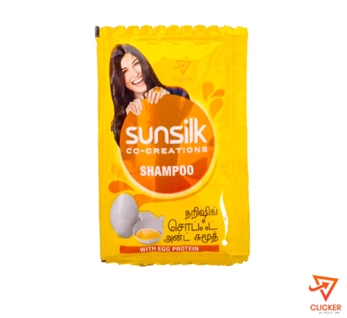 Clicker product 6ml Sunsilk Co-creation shampoo nourishing smooth with egg protein 1181