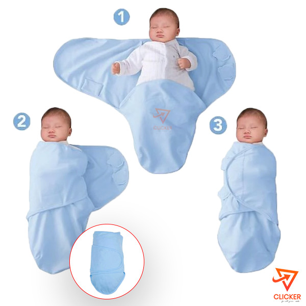 Clicker product SWADDLE ME BABY BLANKET (Large) 1215