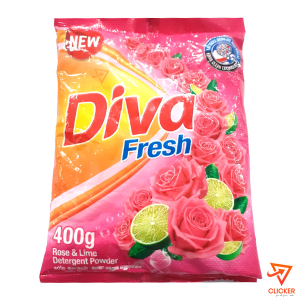 Clicker product 400g DIVA Fresh Rose & Lime Detergent Powder 1202