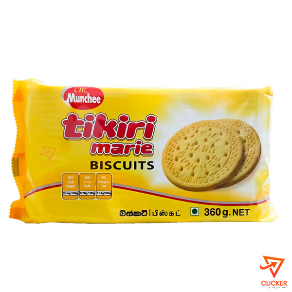Clicker product 360g CBL MUNCHEE tikkiri marie biscuits 1286