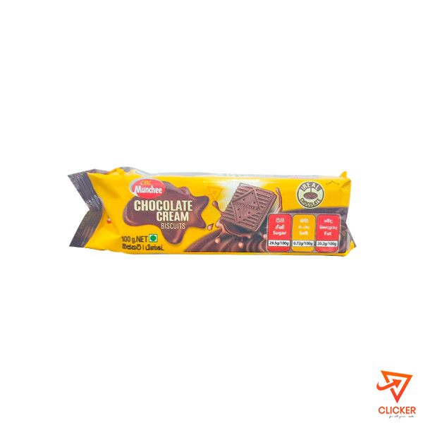 Clicker product 100g CBL MUNCHEE chocolate cream biscuits 1562