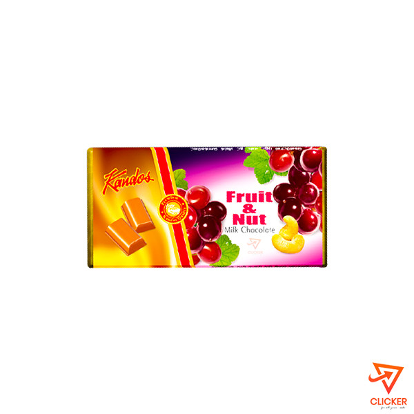 Clicker product 160g KANDOS Fruit & Nut milk chocolate 1701