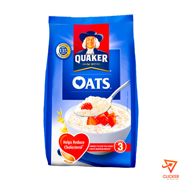 Clicker product 400g QUAKER oats- packet 1714