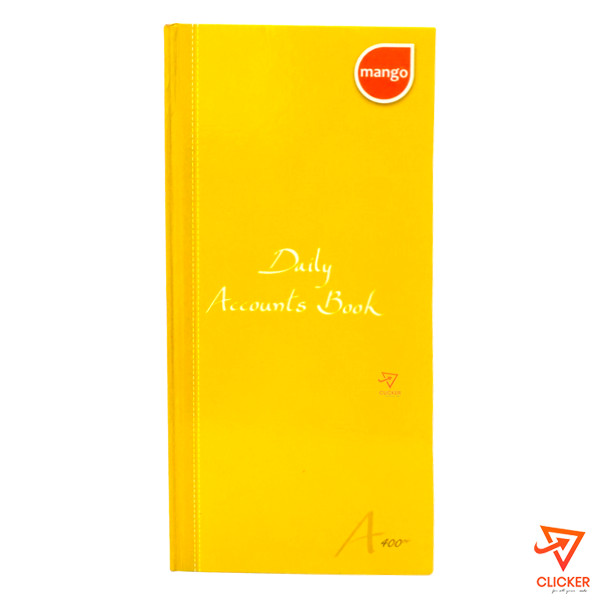 Clicker product 400 pages Mango Daily Accounts book-Large size 1737