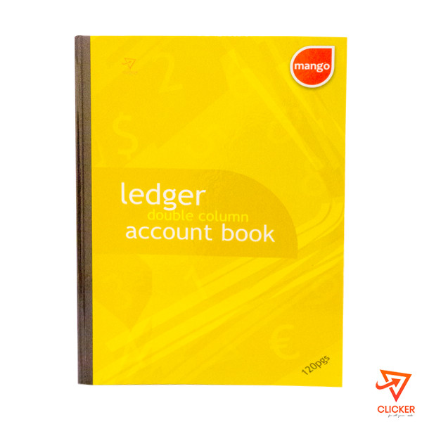 Clicker product 120 page Mango Ledger Double column Account book 1753