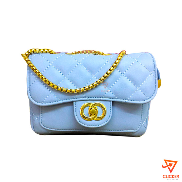 Clicker product LADY LOVE-  Grand Sky Blue festive bag 1805