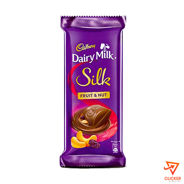 Clicker product 137g CADBURY Dairy milk Silk Fruit & Nuts chocolate 2302