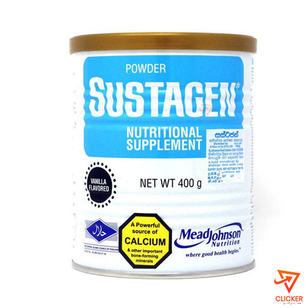 Clicker product 400g SUSTAGEN Nutritional Supplement Vanilla Flavoured 2602