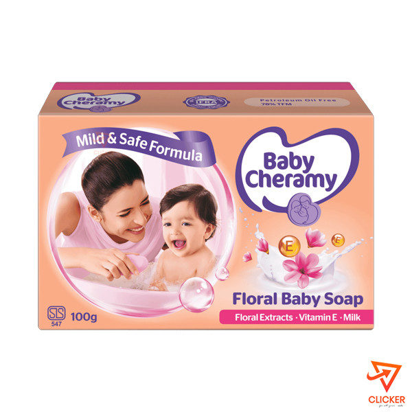 Clicker product 100G BABY CHERAMY SOAP 3 IN 1 PACK 2579
