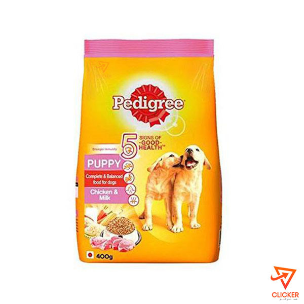 Clicker product 400g Pedigree puppy complete and Balanced Food for dogs 2401