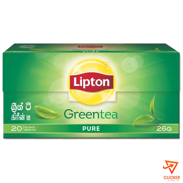 Clicker product 26g LIPTON Greentea (20 bags) 2249