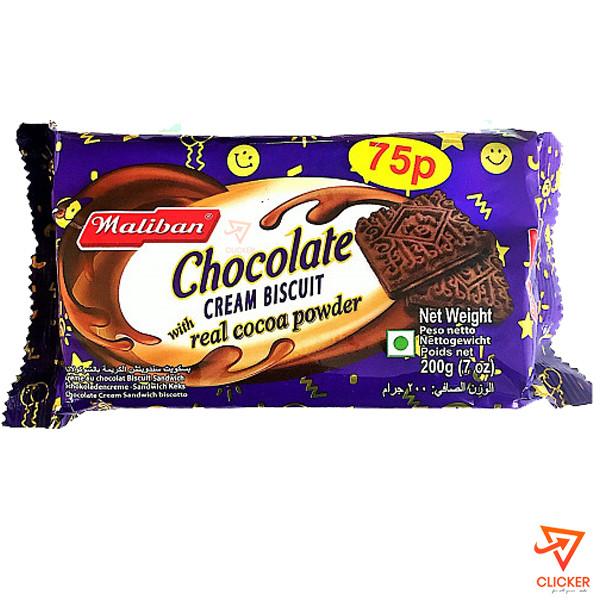 Clicker product 200G MALIBAN Chocolate cream 2245