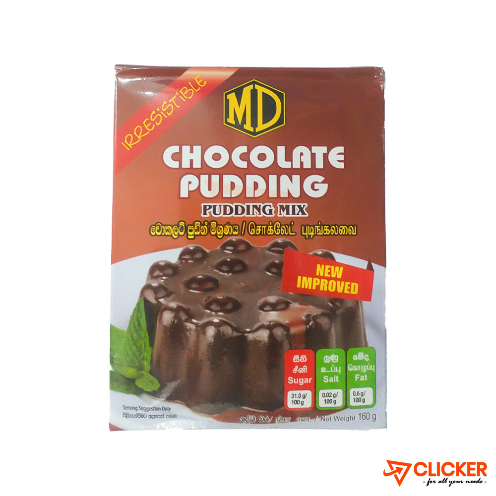 Clicker product 160og MD Chocolate Pudding mix 2992