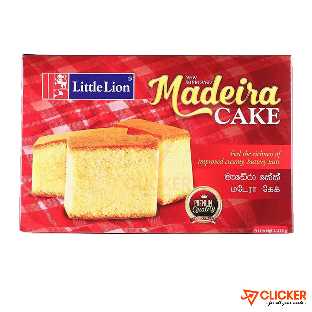 Clicker product 325G LITTLE LION LITTLE MADERIA CAKE 2968
