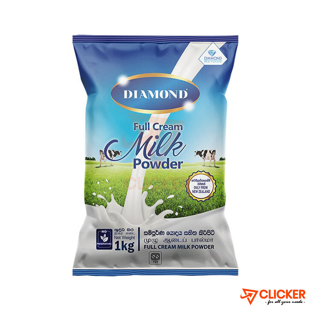 Clicker product 1 Kg Diamond Full Cream Milk POwder 2882